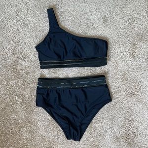 Shein One Shoulder Bikini